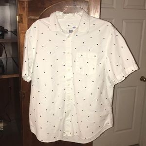 Old Navy Button Down Fractions Pattern